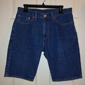 Levi jean shorts 505 W32 blue